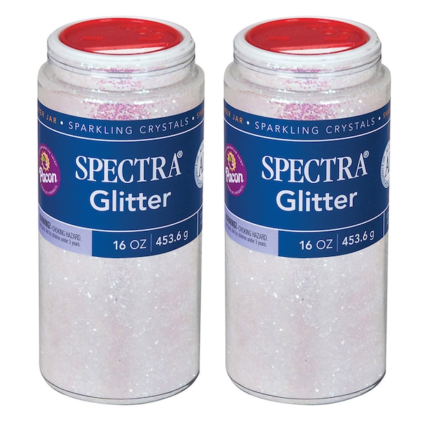 Spectra Glitter, Iridescent, 1 lb. Per Jar, PK2